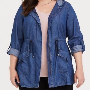 Torrid anorak jacket